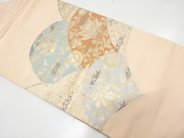 JAPANESE NAGOYA OBI / WOVEN CLASSICAL PATTERN